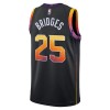 Phoenix Suns Mikal Bridges 25 Jordan 2022-23 Statement Edition Musta Miesten Pelipaidat Swingman